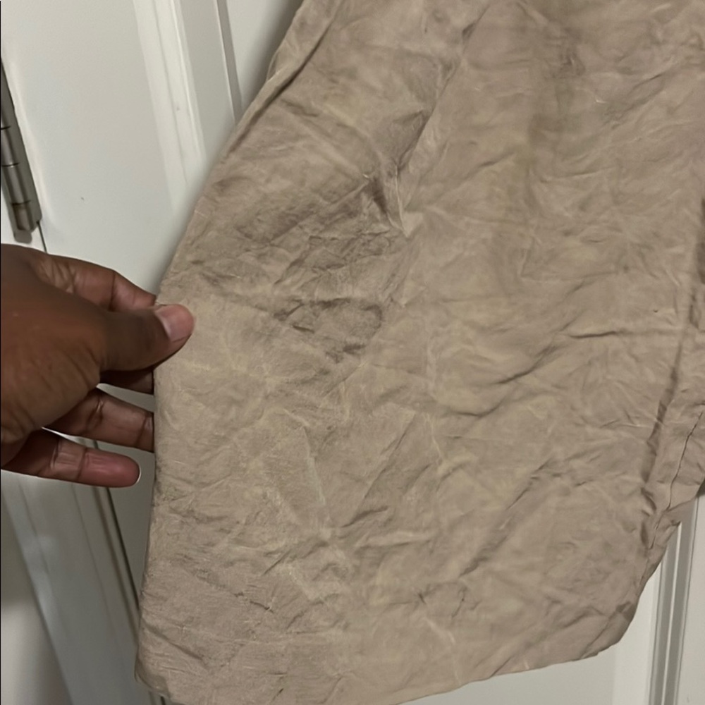 NWOT Banana Republic Tan Spaghetti Strap Jumpsuit Size 00P - Picture 4 of 7